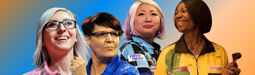 Female dart players