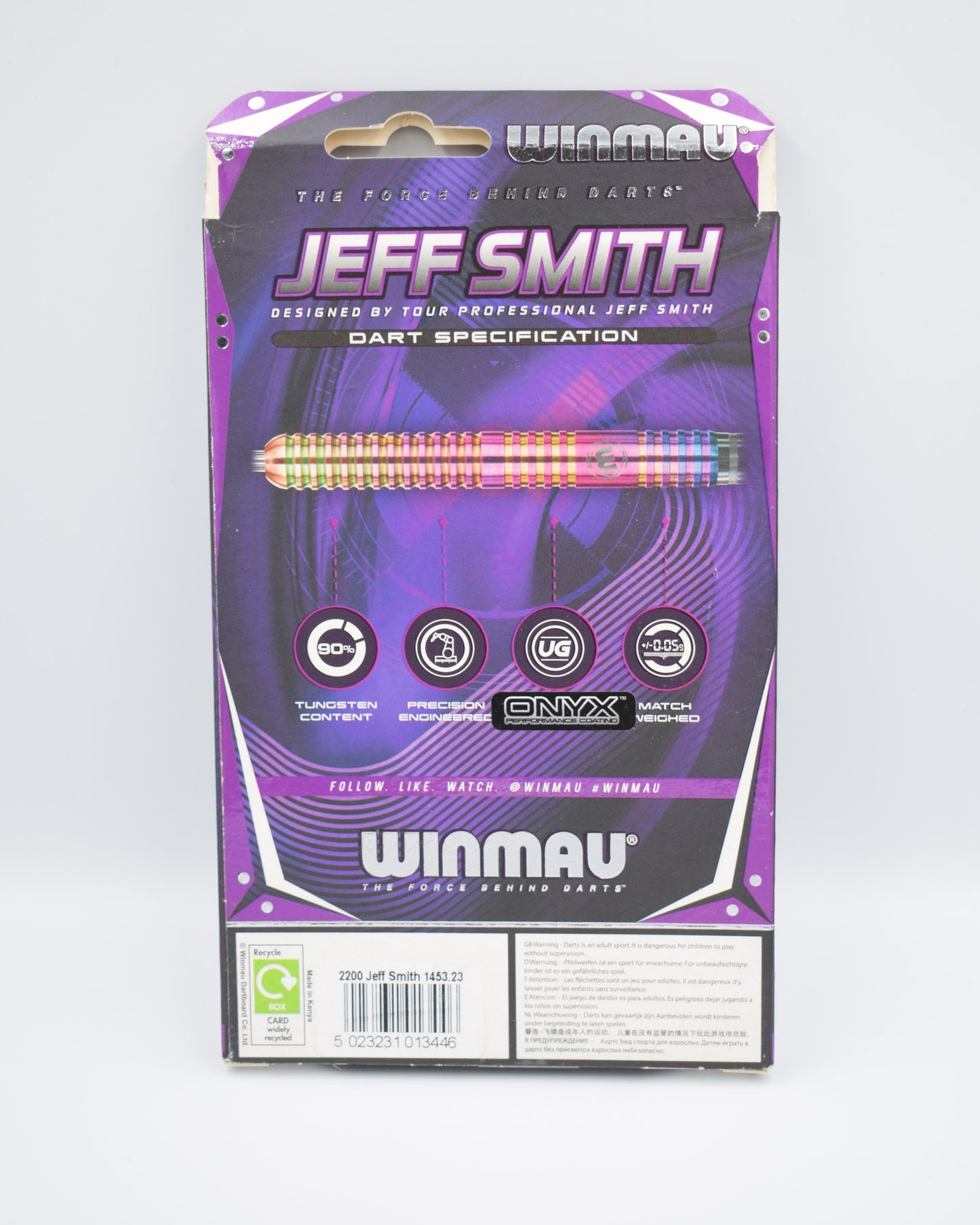 used - Winmau - Jeff Smith - Special Edition - 23g