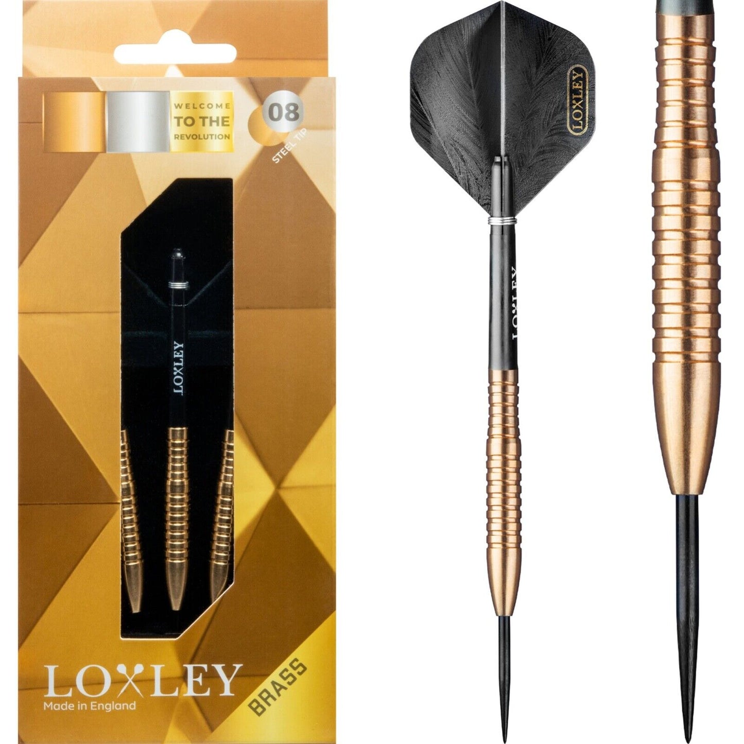 Loxley CuZn Brass Dart No.8