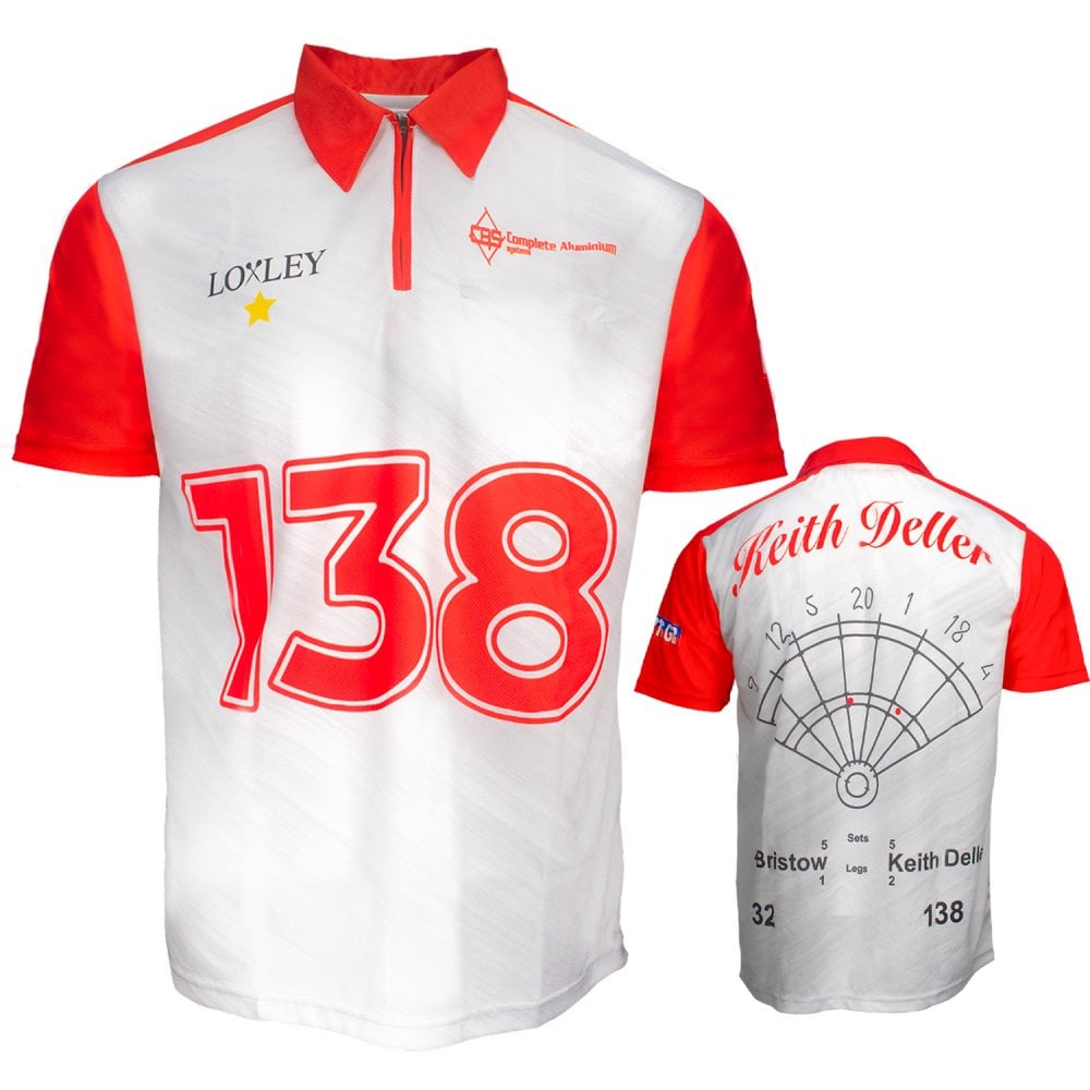 Keith Deller 138 Darts Shirt