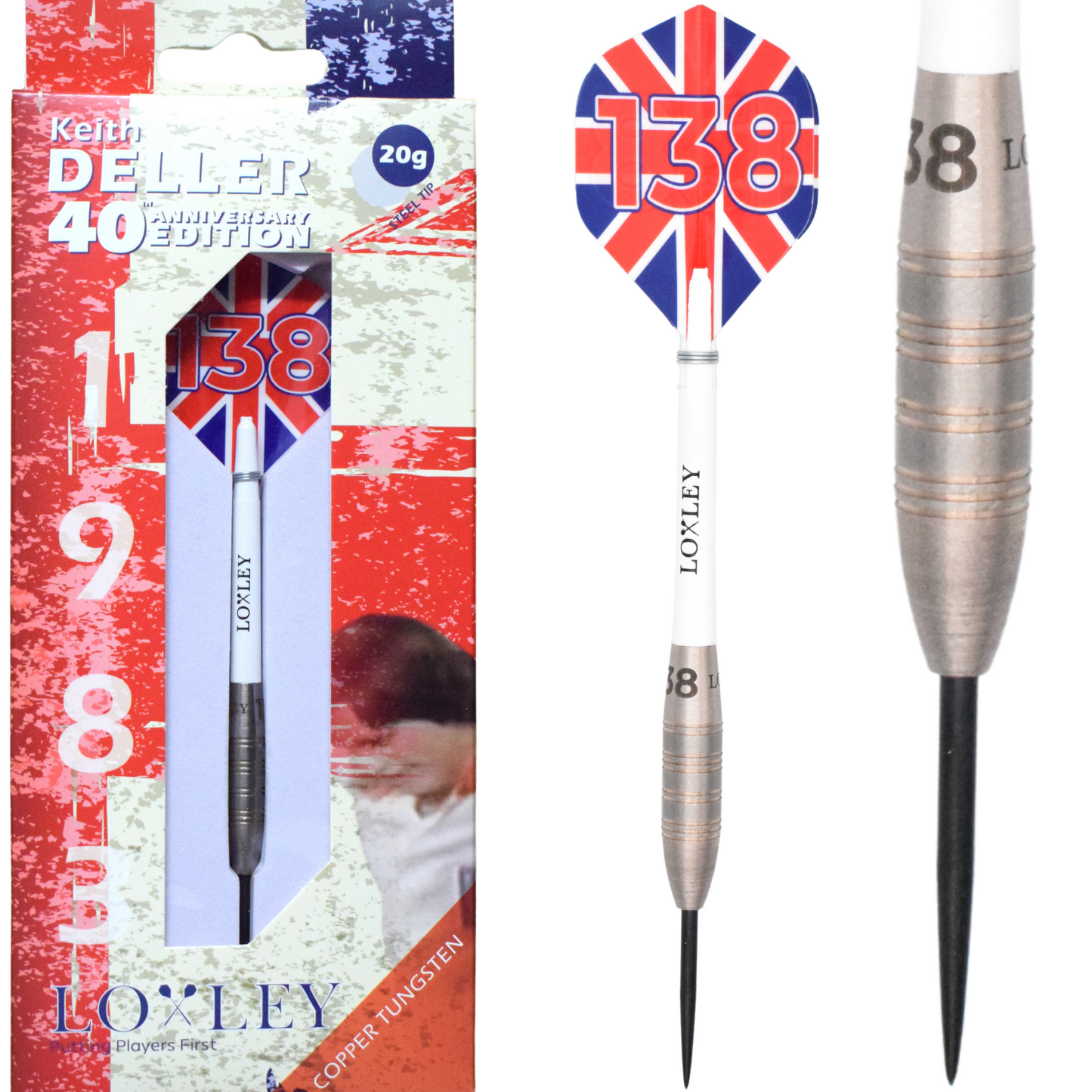 Loxley Darts - Keith Deller 40th Anniversary Edition