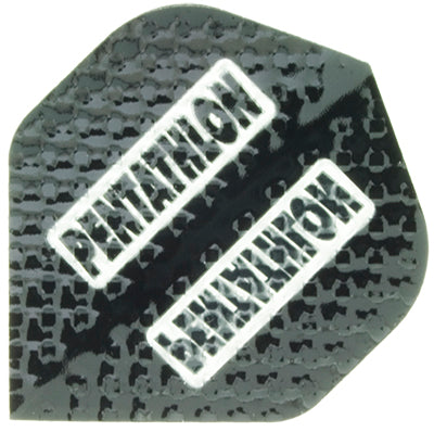 Pentathlon - Flights - Embossed No.2 Black - ten sets