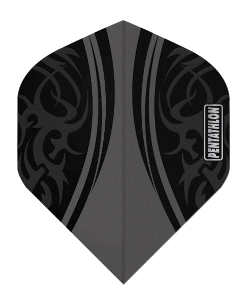Pentathlon - Flights - Clear Grey Black Matt No.2 - ten sets