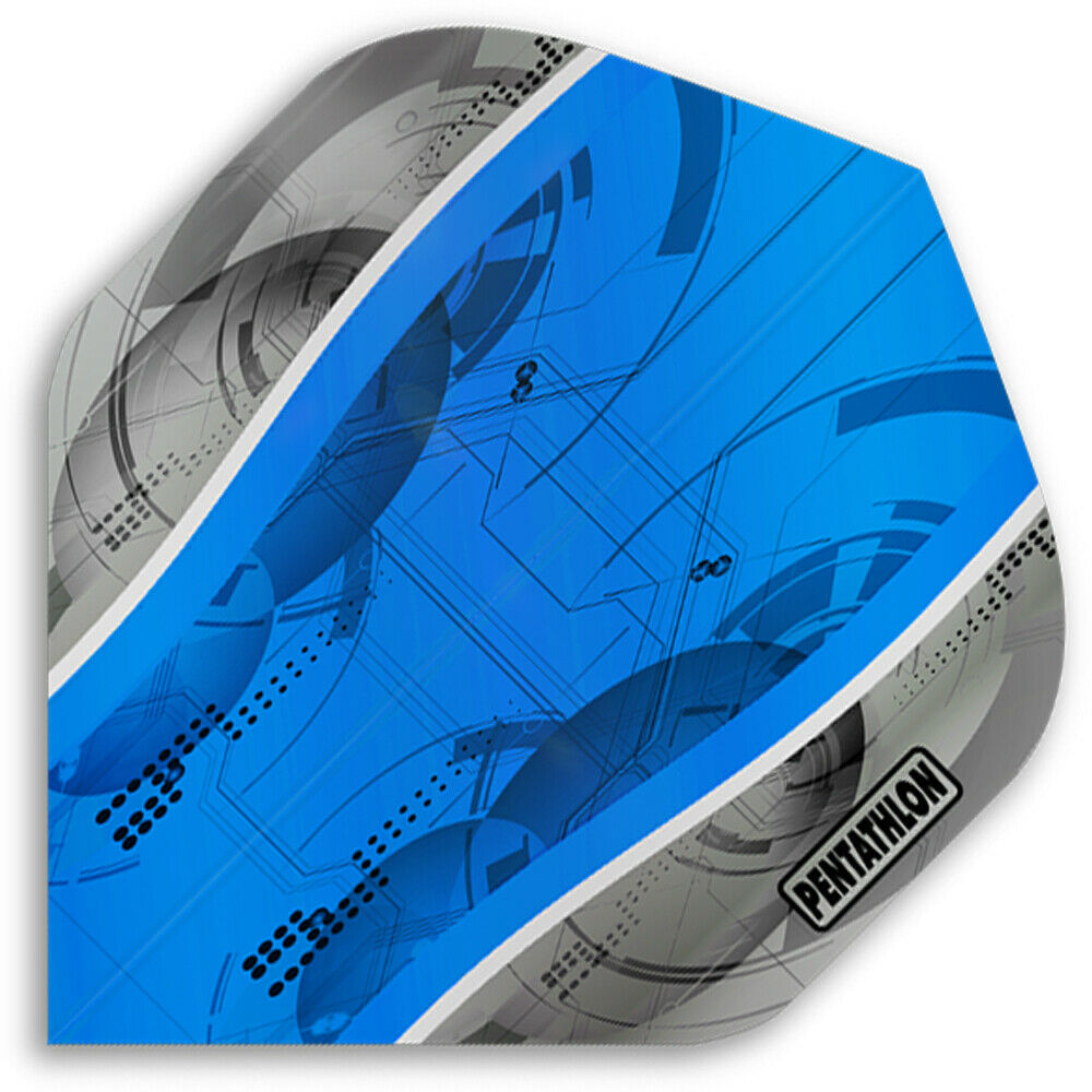 Pentathlon - Flights - Cyan Silver Edge No.2 - ten sets