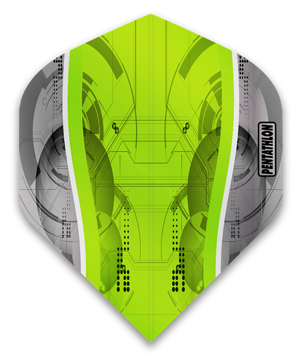 Pentathlon - Flights - Green Silver Edge No.2 - ten sets