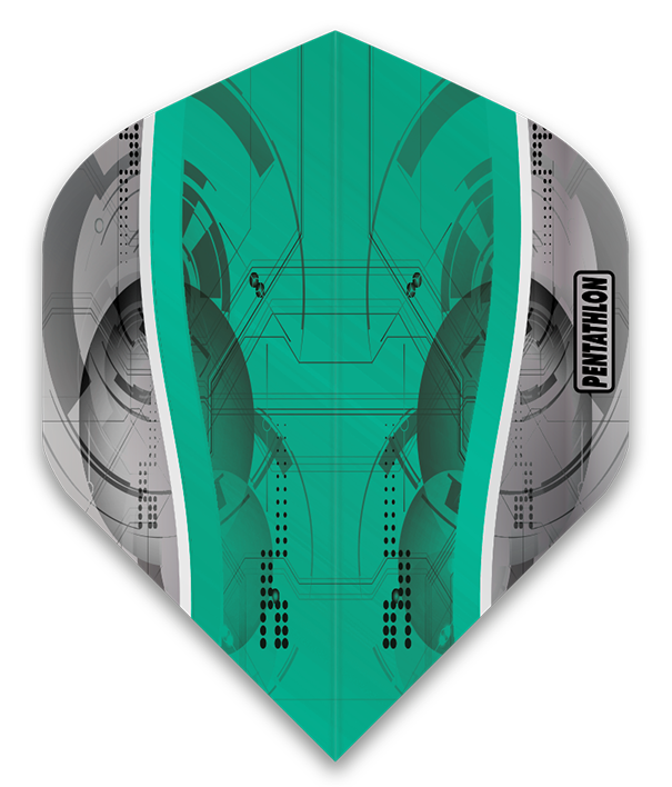 Pentathlon - Flights - Aqua Silver Edge No.2 - ten sets