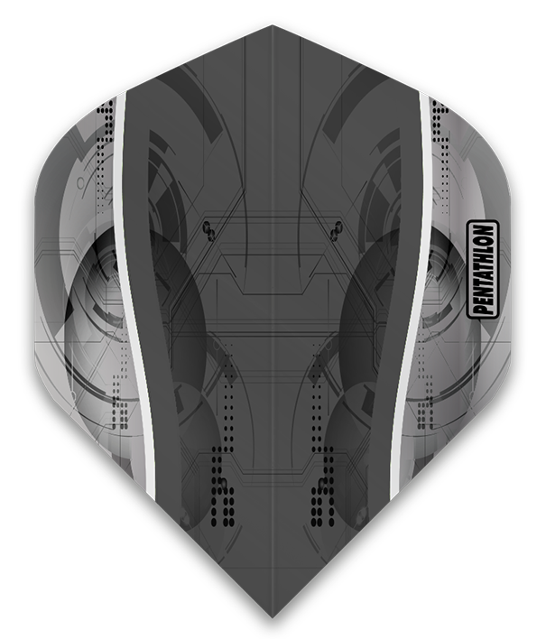 Pentathlon - Flights - Grey Silver Edge No.2 - ten sets