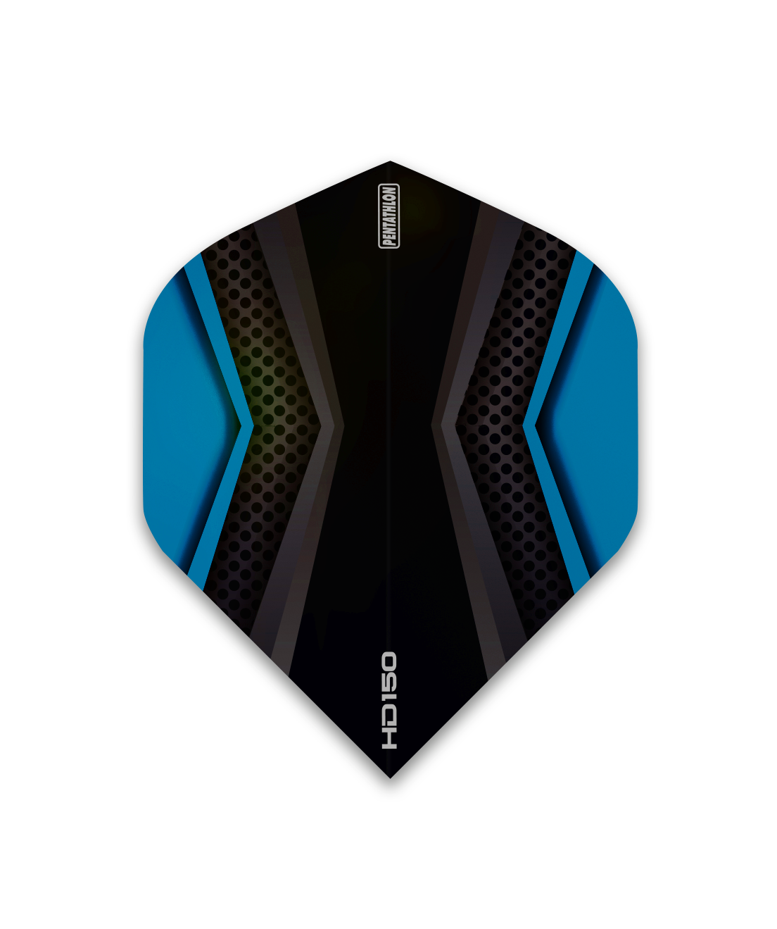 Pentathlon - Flights - HD150 Cyan/Black No.2 - ten sets