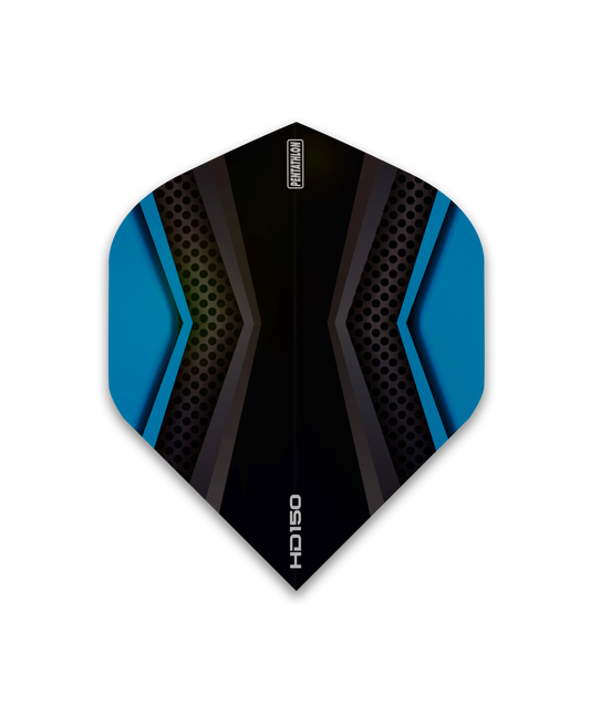 Pentathlon - Flights - HD150 Cyan/Black No.2 - ten sets