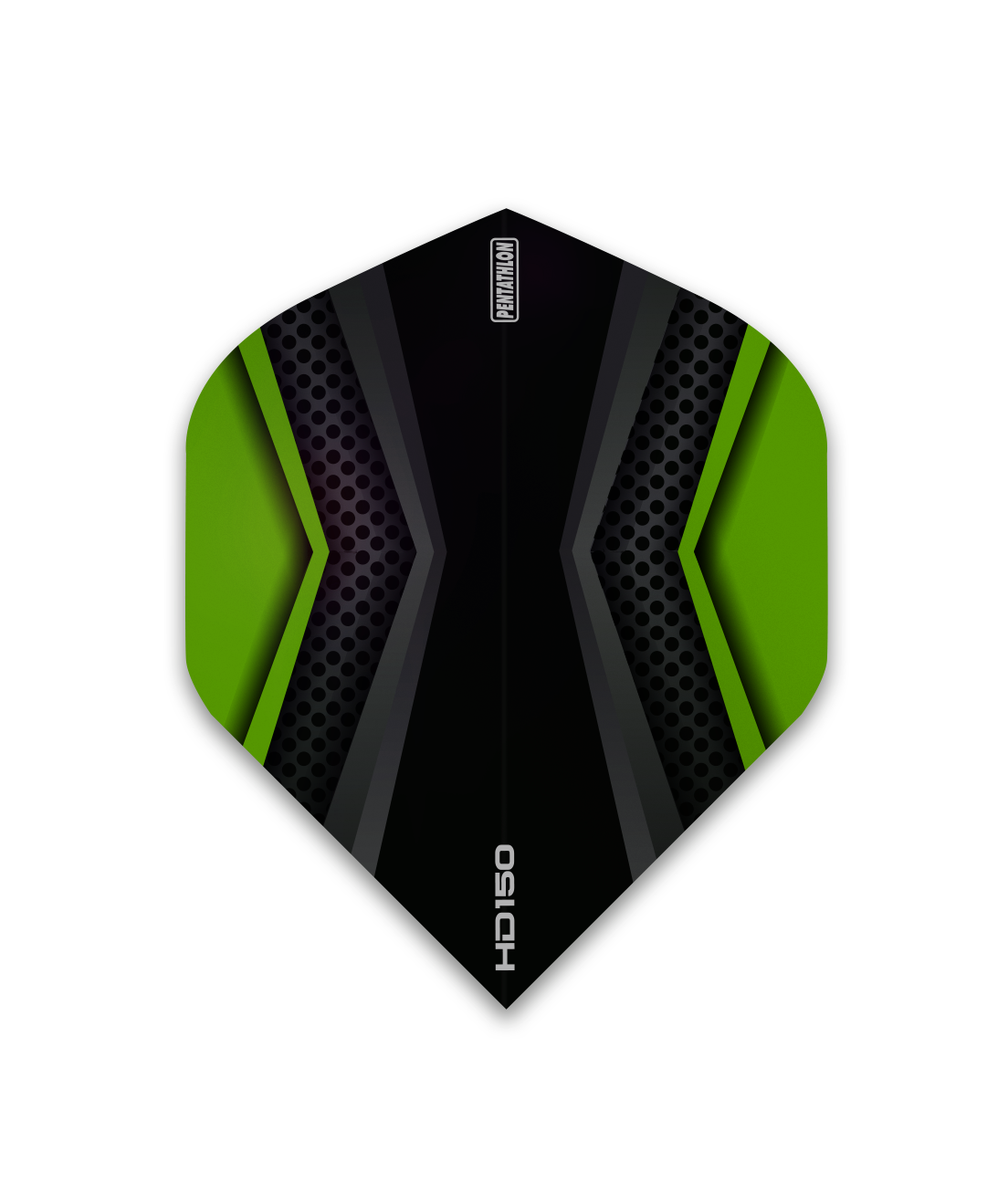 Pentathlon - Flights - HD150 Green/Black No.2 - ten sets