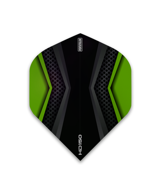 Pentathlon - Flights - HD150 Green/Black No.2 - ten sets
