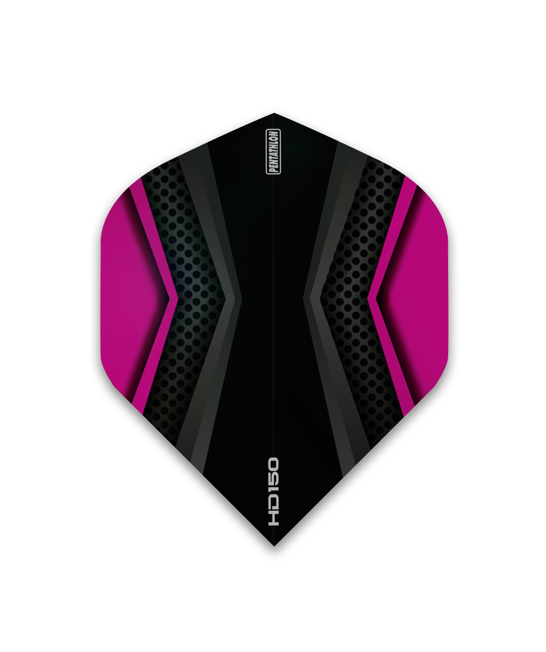 Pentathlon - Flights - HD150 Magenta/Black No.2 - ten sets