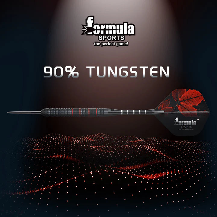 Formula Sports - FST180 Gen 2 Black with Red Rings 90% Tungsten Darts