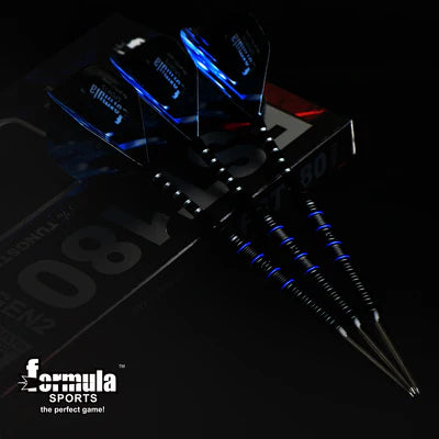 Formula Sports - FST180 Gen 2 Black+Blue Rings 90% Tungsten Darts