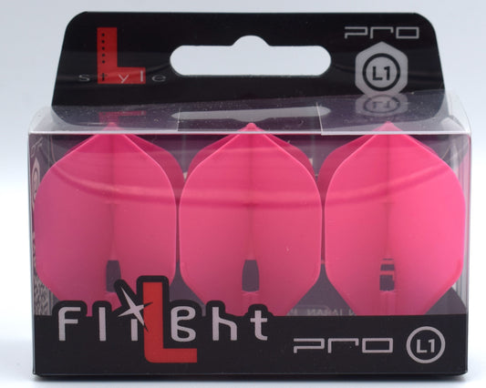 L Style - Pro Flights - L1 PRO Standard Hot Pink
