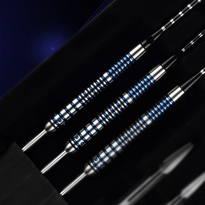 Formula Sports - FST180 Gen 2 Silver with Blue Rings 90% Tungsten Darts
