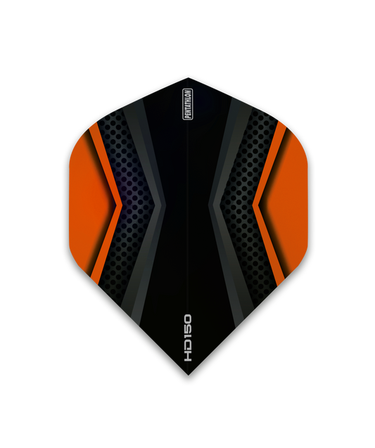 Pentathlon - Flights - HD150 Orange/Black No.2 - ten sets