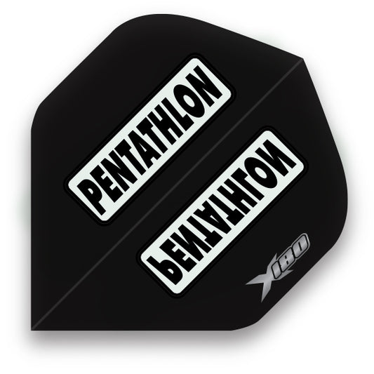 Pentathlon - Flights - X180 Black No.2 - ten sets