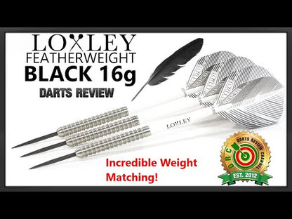 Loxley Darts - Featherweight Black Darts - 16g & 18g